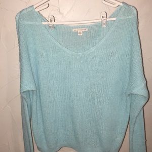 Baby Blue Oversized Sweater